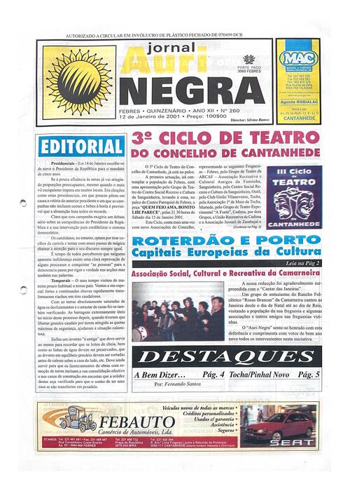 Thumbnail for AURI-NEGRA (260) 2001-01-12