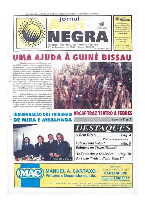 Thumbnail for AURI-NEGRA (263) 2001-02-27