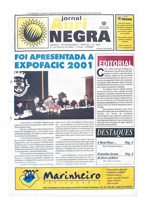 Thumbnail for AURI-NEGRA (265) 2001-03-27