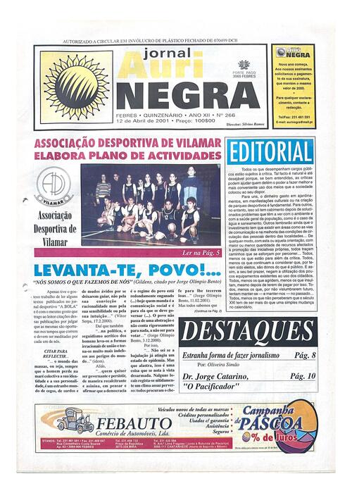 Thumbnail for AURI-NEGRA (266) 2001-04-12