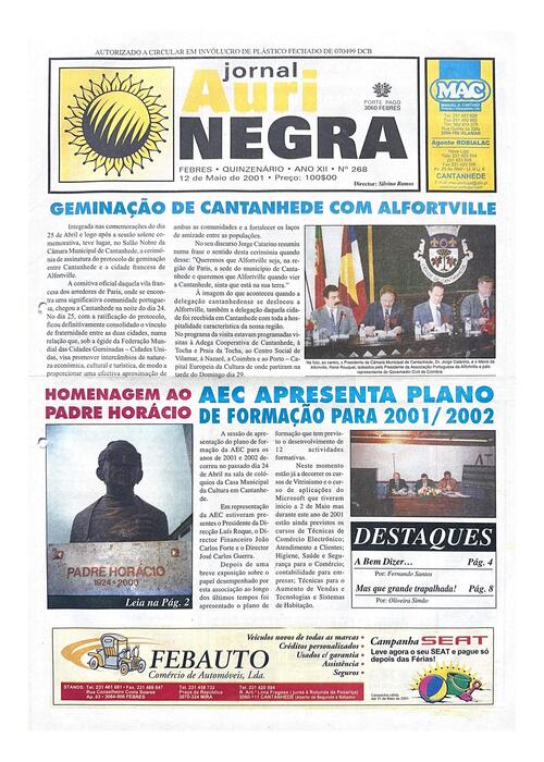 Thumbnail for AURI-NEGRA (268) 2001-05-12