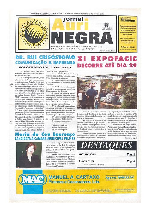 Thumbnail for AURI-NEGRA (273) 2001-07-27