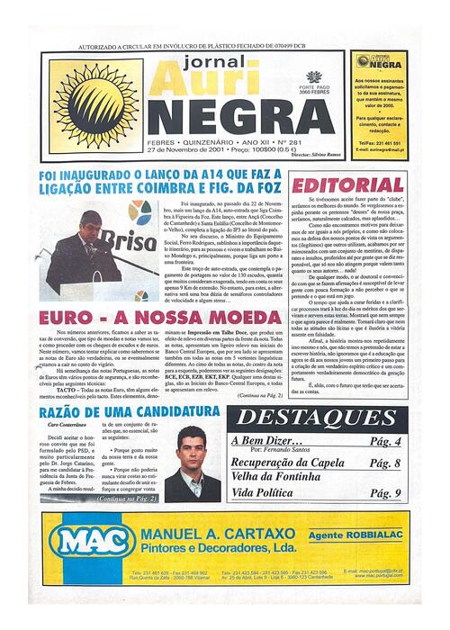 Thumbnail for AURI-NEGRA (281) 2001-11-27